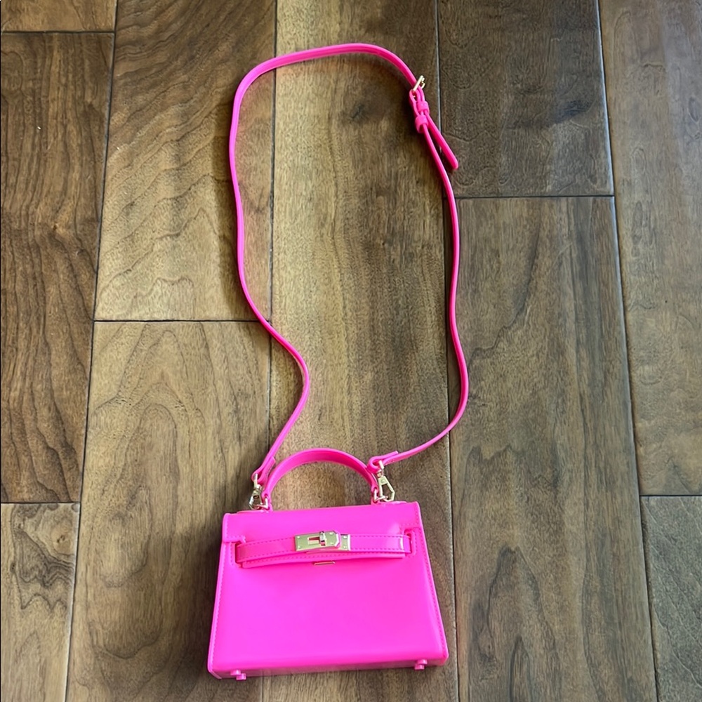 Pink Designer Women's Handbag - Picture 4 of 4